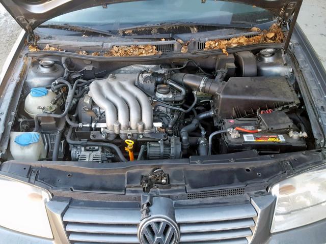 3VWRA69M15M078026 - 2005 VOLKSWAGEN JETTA GL GRAY photo 7