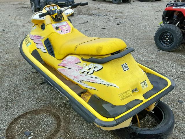 ZXNH6776D696 - 1996 BOMBARDIER SEA DOO YELLOW photo 3