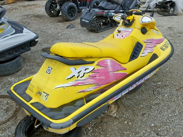 ZXNH6776D696 - 1996 BOMBARDIER SEA DOO YELLOW photo 4