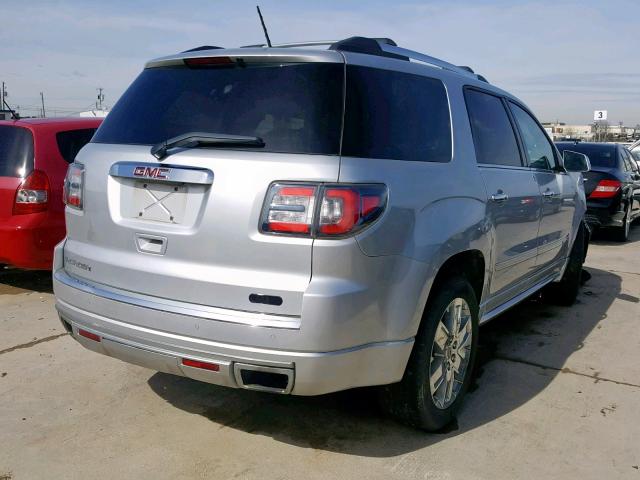 1GKKRTKDXFJ195824 - 2015 GMC ACADIA DEN SILVER photo 4