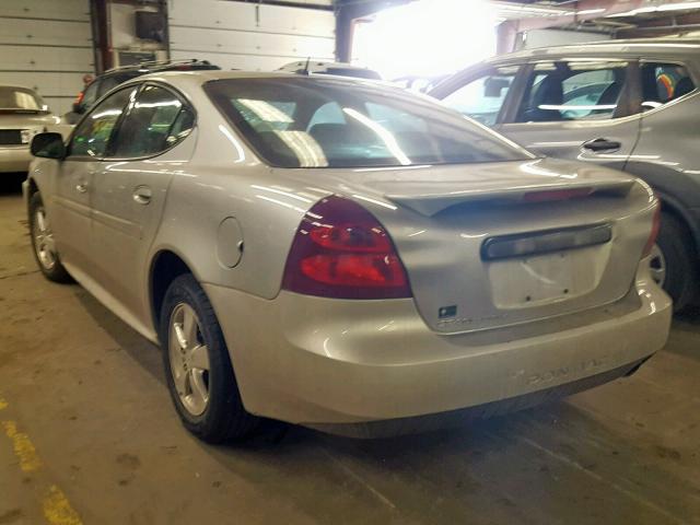 2G2WP552281178686 - 2008 PONTIAC GRAND PRIX SILVER photo 3