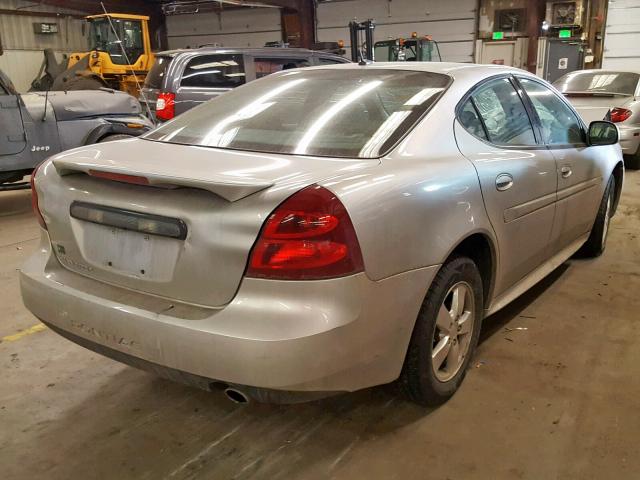 2G2WP552281178686 - 2008 PONTIAC GRAND PRIX SILVER photo 4