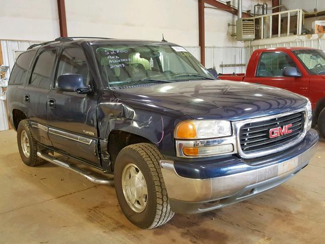 1GKEC13V95J256783 - 2005 GMC YUKON BLUE photo 1