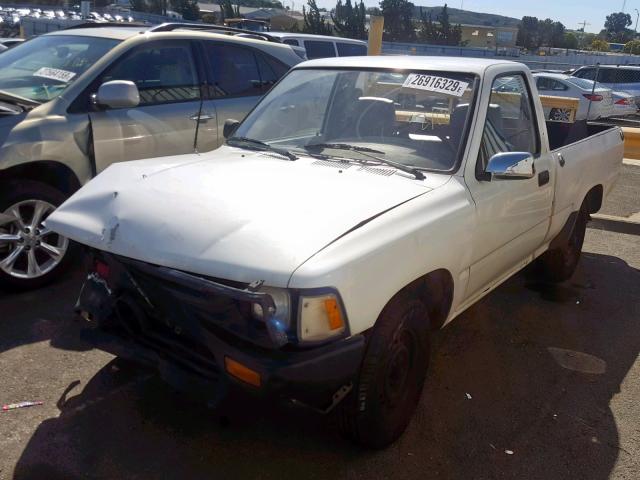 JT4RN81R2K5001306 - 1989 TOYOTA PICKUP 1/2 WHITE photo 2