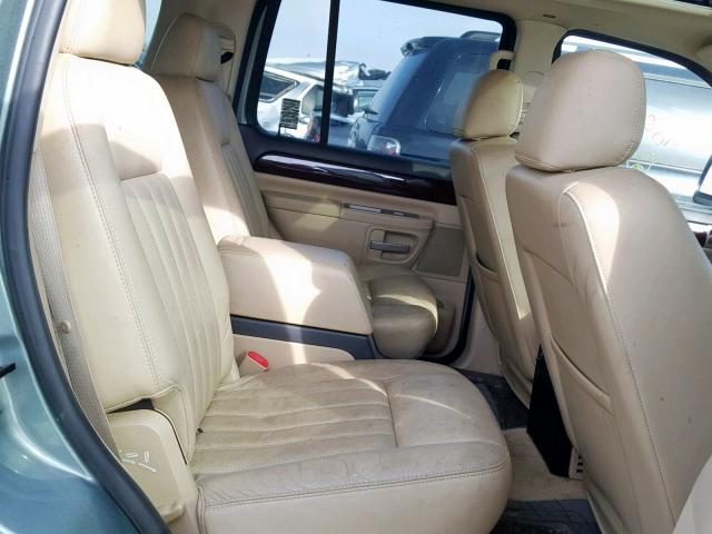 5LMEU88H15ZJ17861 - 2005 LINCOLN AVIATOR 绿色 照片 6