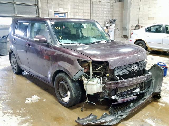 JTLKE50E591092902 - 2009 TOYOTA SCION XB PURPLE photo 1