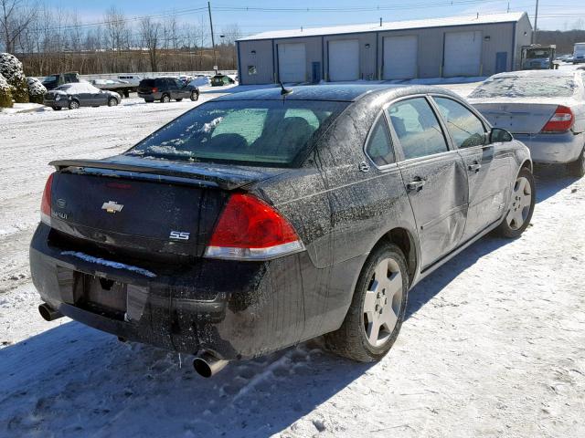 2G1WD58C069341075 - 2006 CHEVROLET IMPALA SUP 黑色 照片 4