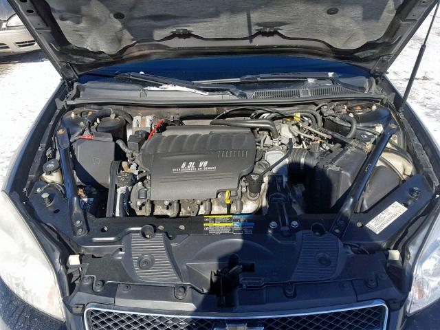 2G1WD58C069341075 - 2006 CHEVROLET IMPALA SUP 黑色 照片 7