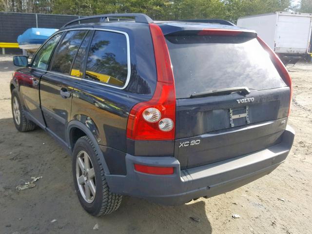 YV4CZ592061239665 - 2006 VOLVO XC90 BLUE photo 3