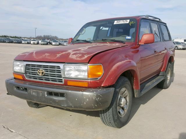 JT3HJ85J4V0167151 - 1997 TOYOTA LAND CRUIS RED photo 2