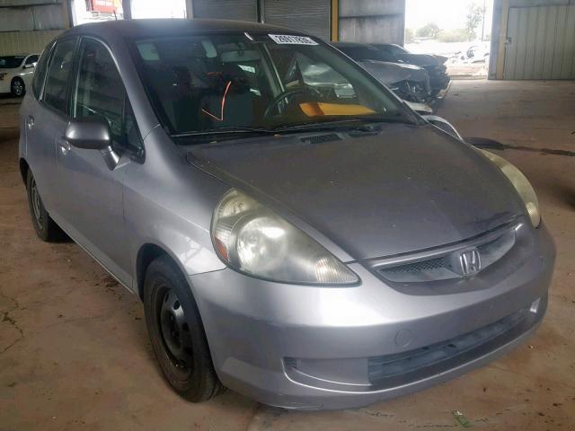 JHMGD38408S018217 - 2008 HONDA FIT SILVER photo 1