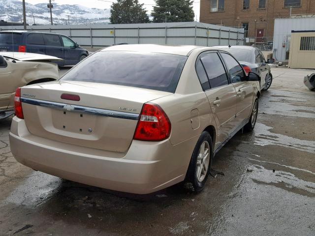 1G1ZT528X4F209756 - 2004 CHEVROLET MALIBU LS GOLD photo 4