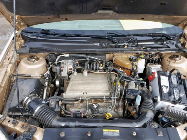 1G1ZT528X4F209756 - 2004 CHEVROLET MALIBU LS GOLD photo 7