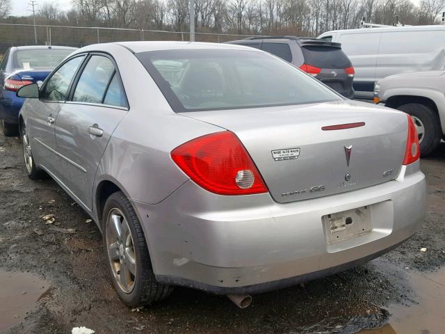 1G2ZH57N184121420 - 2008 PONTIAC G6 GT SILVER photo 3