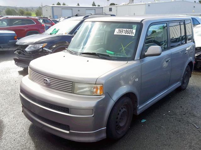 JTLKT324040138388 - 2004 TOYOTA SCION XB Күміс фото 2