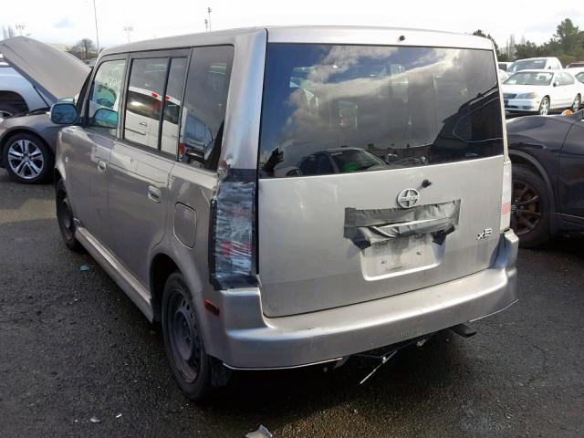 JTLKT324040138388 - 2004 TOYOTA SCION XB Күміс фото 3