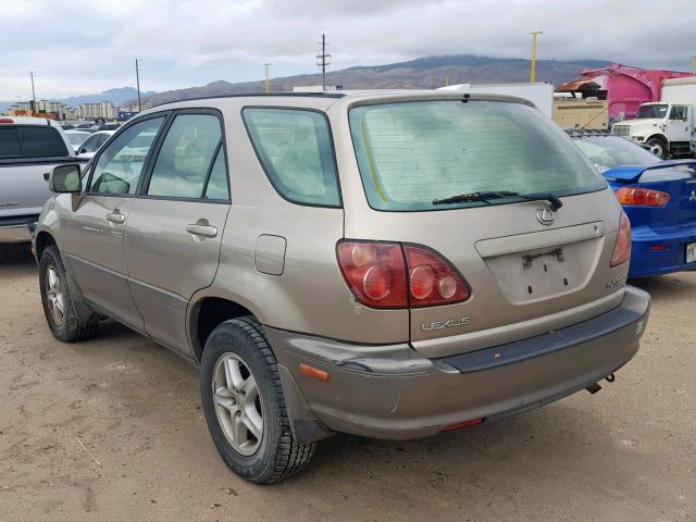 JT6GF10U3Y0045233 - 2000 LEXUS RX 300 GOLD photo 3