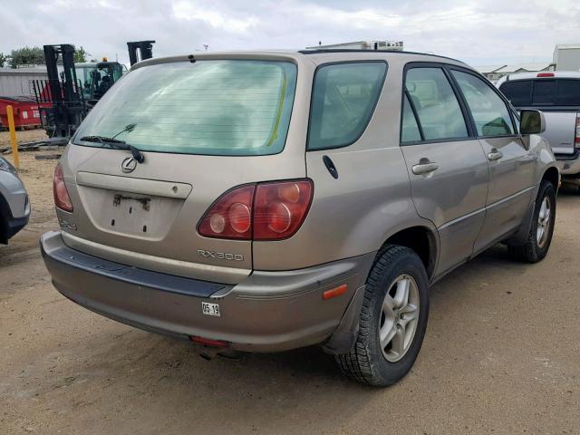 JT6GF10U3Y0045233 - 2000 LEXUS RX 300 GOLD photo 4