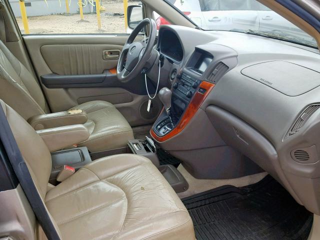 JT6GF10U3Y0045233 - 2000 LEXUS RX 300 GOLD photo 5