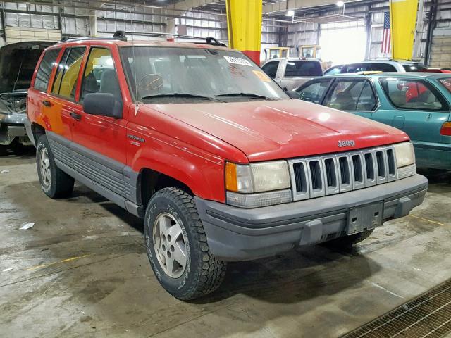 1J4GZ58S4RC249186 - 1994 JEEP GRAND CHER RED photo 1