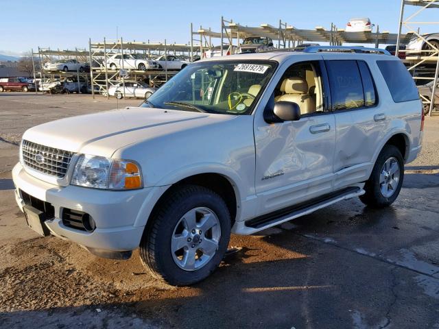 1FMZU75K94ZB31150 - 2004 FORD EXPLORER L WHITE photo 2