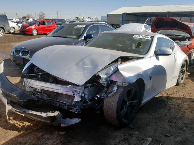 JN1AZ4EH7BM552092 - 2011 NISSAN 370Z BASE SILVER photo 2