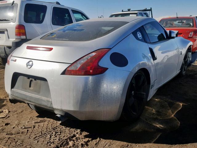 JN1AZ4EH7BM552092 - 2011 NISSAN 370Z BASE SILVER photo 4