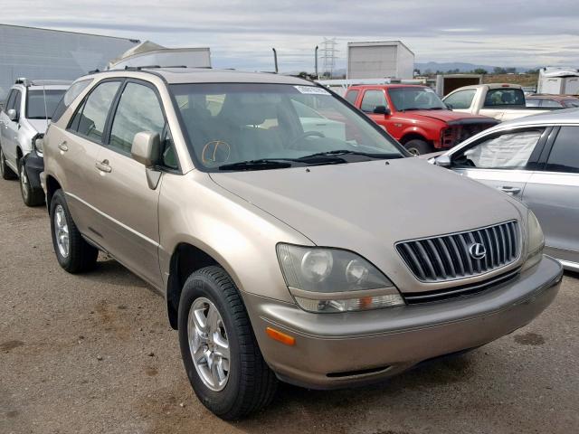 JT6HF10U8X0035624 - 1999 LEXUS RX 300 GOLD photo 1