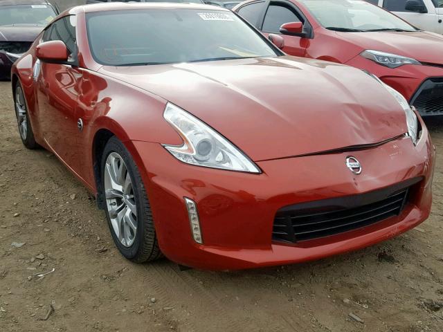 JN1AZ4EH1EM635196 - 2014 NISSAN 370Z BASE BURGUNDY photo 1