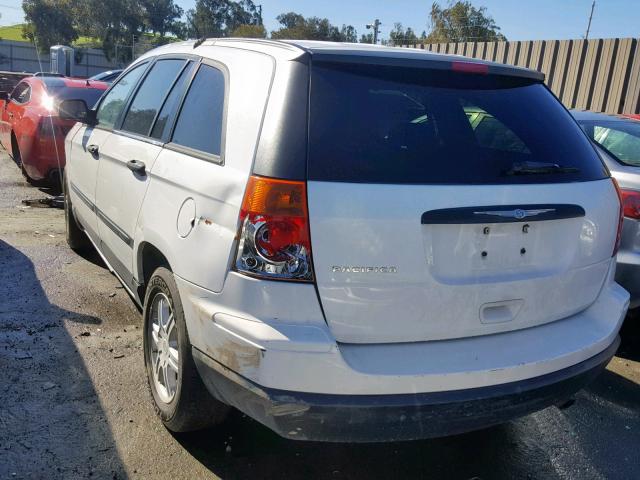 2C4GM48L55R314569 - 2005 CHRYSLER PACIFICA WHITE photo 3