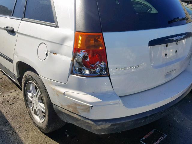 2C4GM48L55R314569 - 2005 CHRYSLER PACIFICA WHITE photo 9