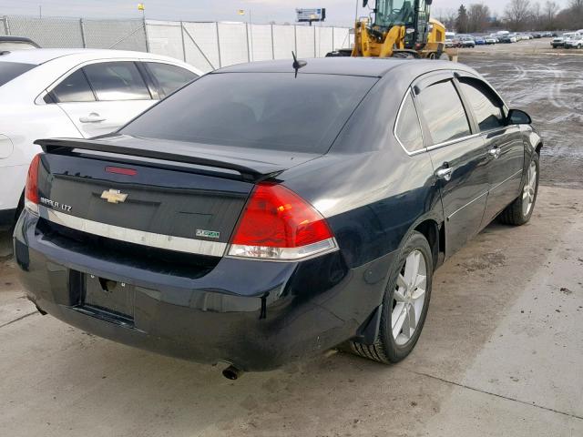 2G1WC5EM8B1173677 - 2011 CHEVROLET IMPALA LTZ BLACK photo 4