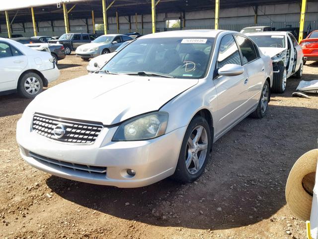 1N4BL11DX6N391280 - 2006 NISSAN ALTIMA SE SILVER photo 2