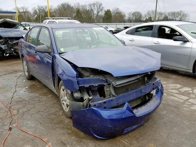 1G1ZS57F87F182510 - 2007 CHEVROLET MALIBU LS BLUE photo 1