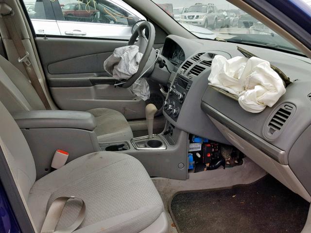 1G1ZS57F87F182510 - 2007 CHEVROLET MALIBU LS BLUE photo 5