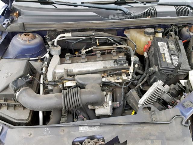 1G1ZS57F87F182510 - 2007 CHEVROLET MALIBU LS BLUE photo 7