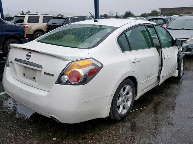 1N4CL21E37C230222 - 2007 NISSAN ALTIMA HYB WHITE photo 4