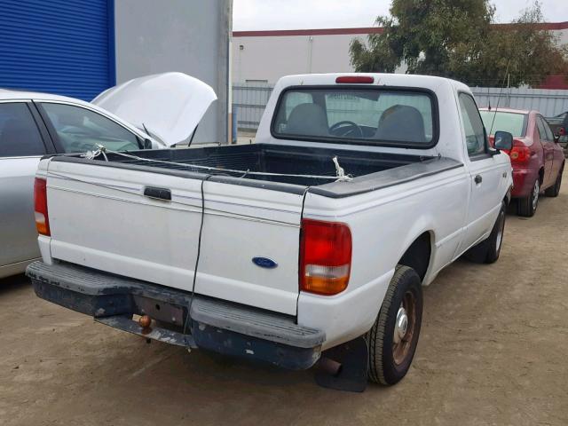 1FTCR10A5TPB12547 - 1996 FORD RANGER WHITE photo 4