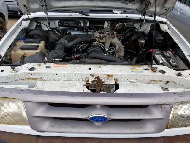 1FTCR10A5TPB12547 - 1996 FORD RANGER WHITE photo 7