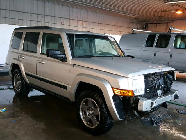 1J8HG48K28C164851 - 2008 JEEP COMMANDER Gümüş foto 1