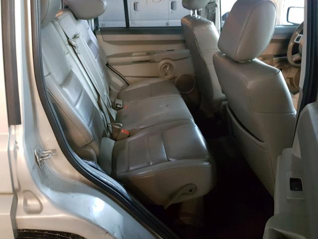 1J8HG48K28C164851 - 2008 JEEP COMMANDER Gümüş foto 6