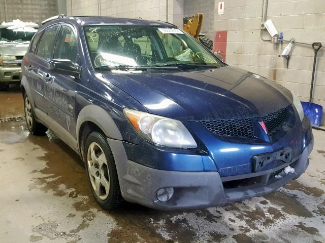 5Y2SL62853Z478596 - 2003 PONTIAC VIBE BLUE photo 1