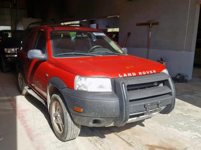 SALNY12283A257854 - 2003 LAND ROVER FREELANDER RED photo 1