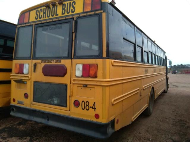 4UZABRDC98CZ10954 - 2008 FREIGHTLINER CHASSIS B2 黄色 照片 4