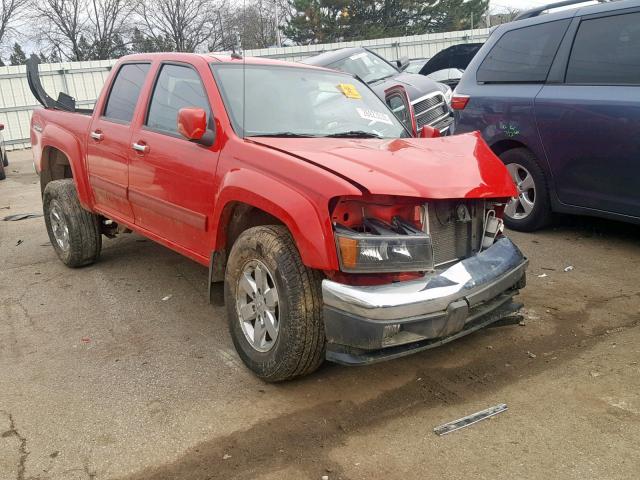 1GTH6PFE8C8128778 - 2012 GMC CANYON SLE RED photo 1