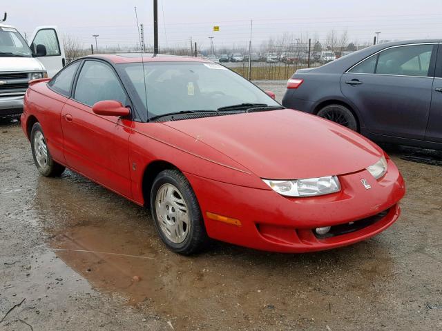 1G8ZH1278XZ153774 - 1999 SATURN SC2 RED photo 1