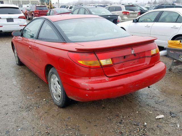 1G8ZH1278XZ153774 - 1999 SATURN SC2 RED photo 3