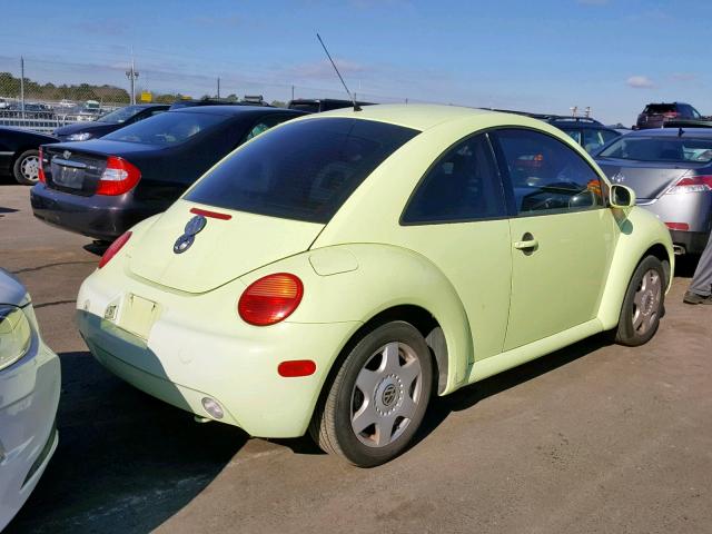 3VWCB21C41M475710 - 2001 VOLKSWAGEN NEW BEETLE Yaşıl foto 4