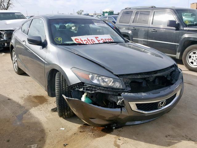 1HGCS128X8A004175 - 2008 HONDA ACCORD EXL GRAY photo 1