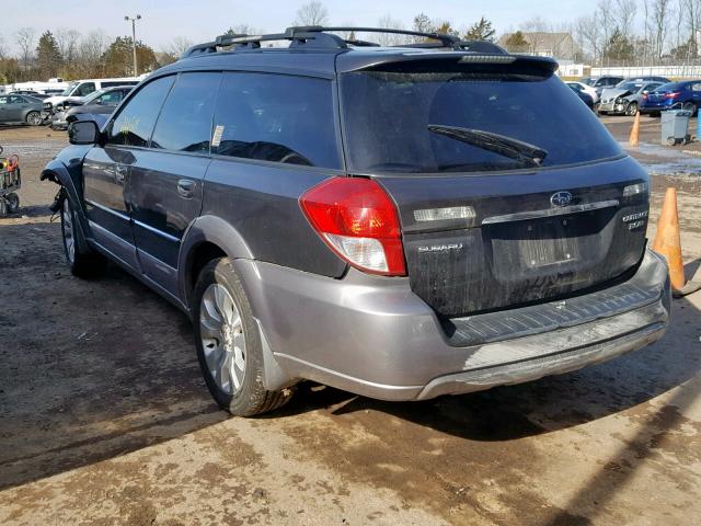 4S4BP85CX94314598 - 2009 SUBARU OUTBACK 3. SILVER photo 3